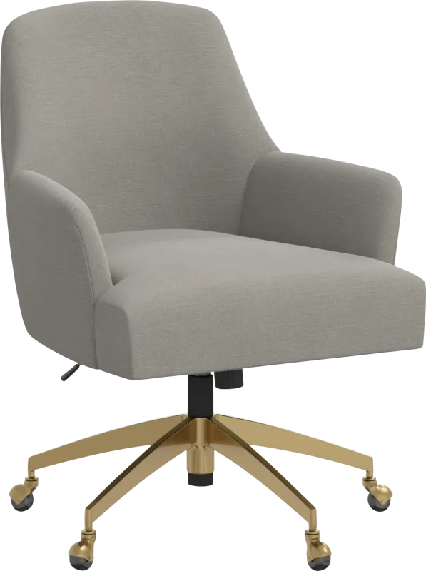 Dewstreet Gray Desk Chair