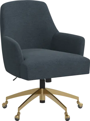 Dewstreet Blue Desk Chair