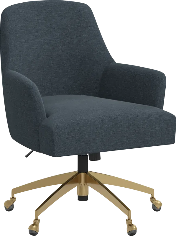 Dewstreet Blue Desk Chair