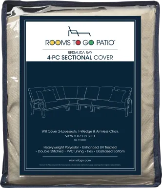 Lake Breeze 4 Pc Patio Sectional Cover