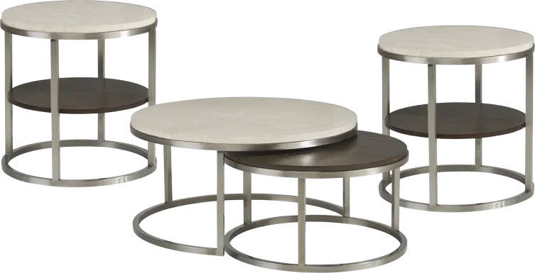 Eldren Tobacco 3 Pc Table Set