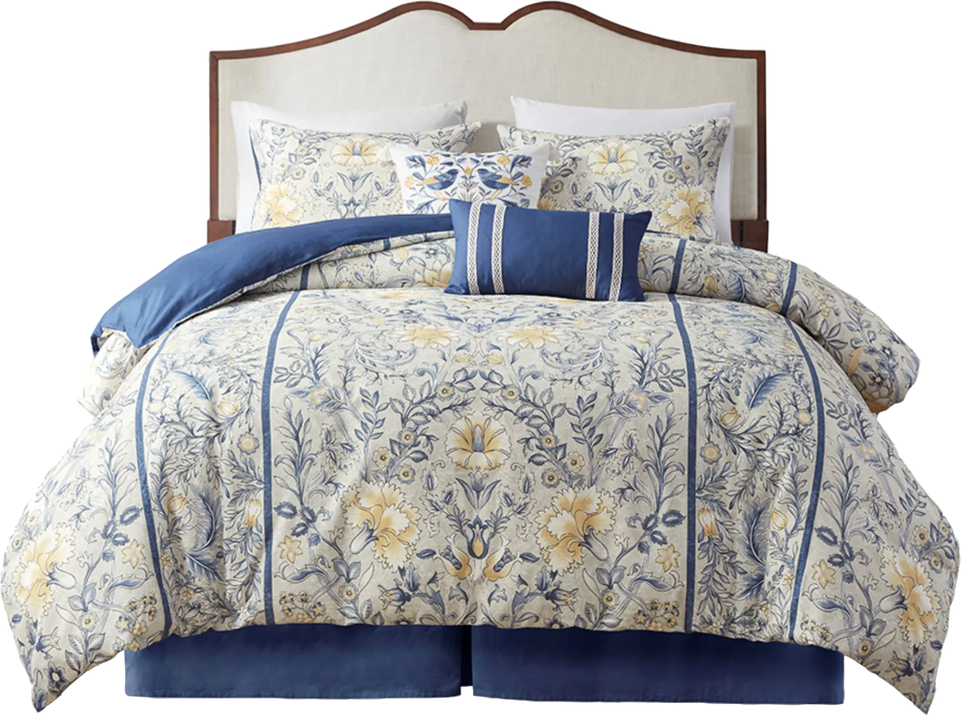 Belenne Multi 6pc King Comforter Set - Image 1