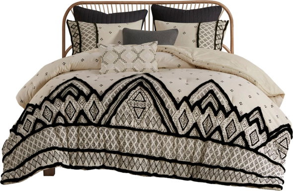Yce Natural King/ Cal Comforter Set