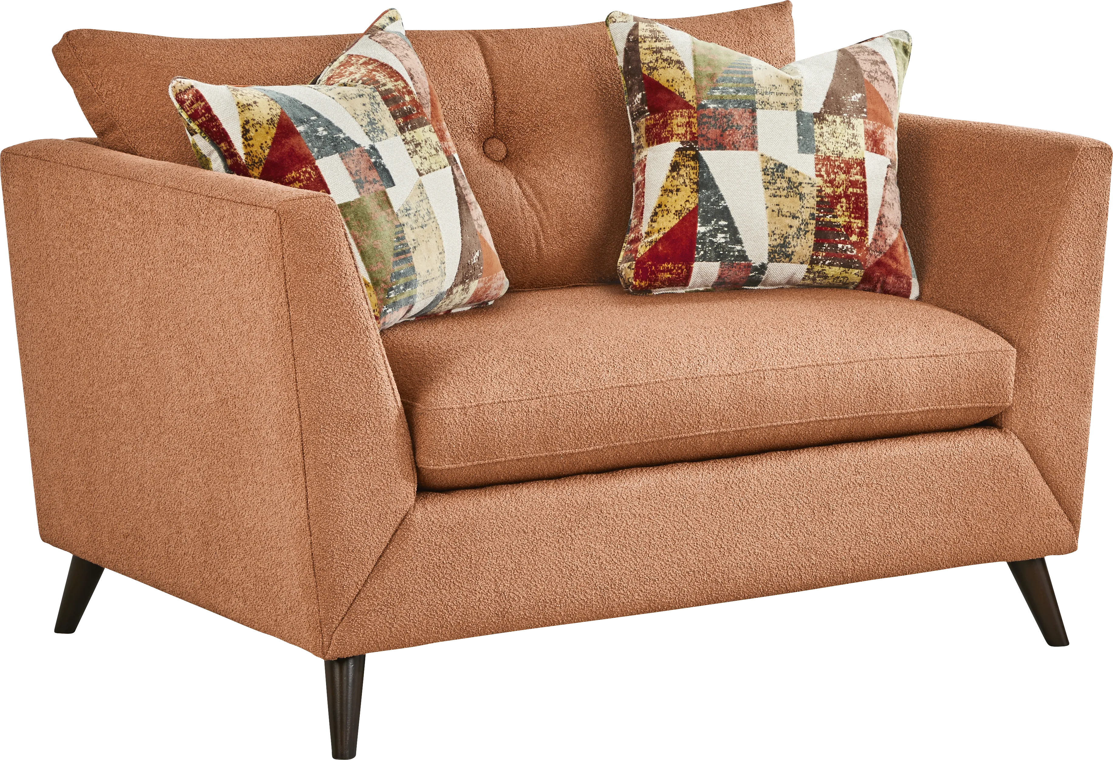 Copenhagen Terracotta 8 Pc Living Room with Sleeper Sofa - Thumbnail - Image 8