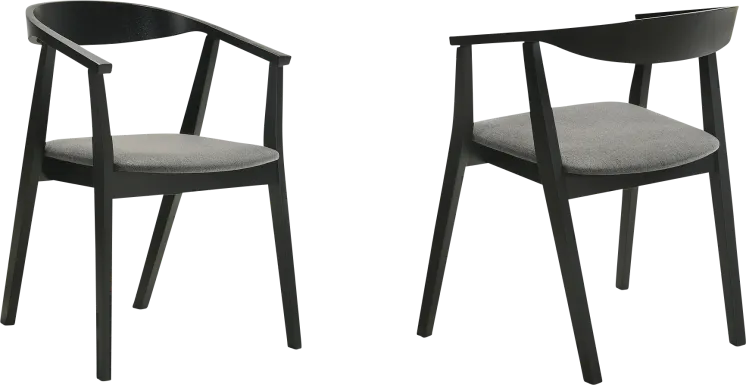 Cochbourg Gray Arm Chair, Set of 2