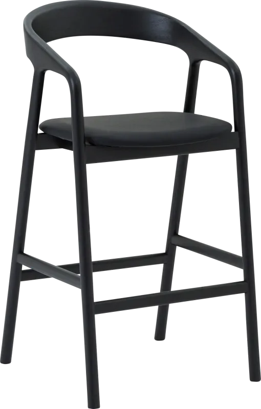 Routelow Black Barstool