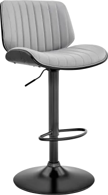 Jawla Gray Adjustable Barstool