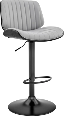Jawla Gray Adjustable Barstool