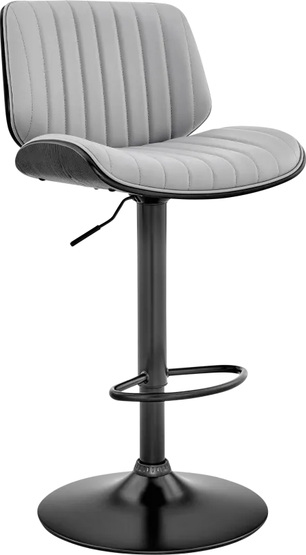 Jawla Gray Adjustable Barstool