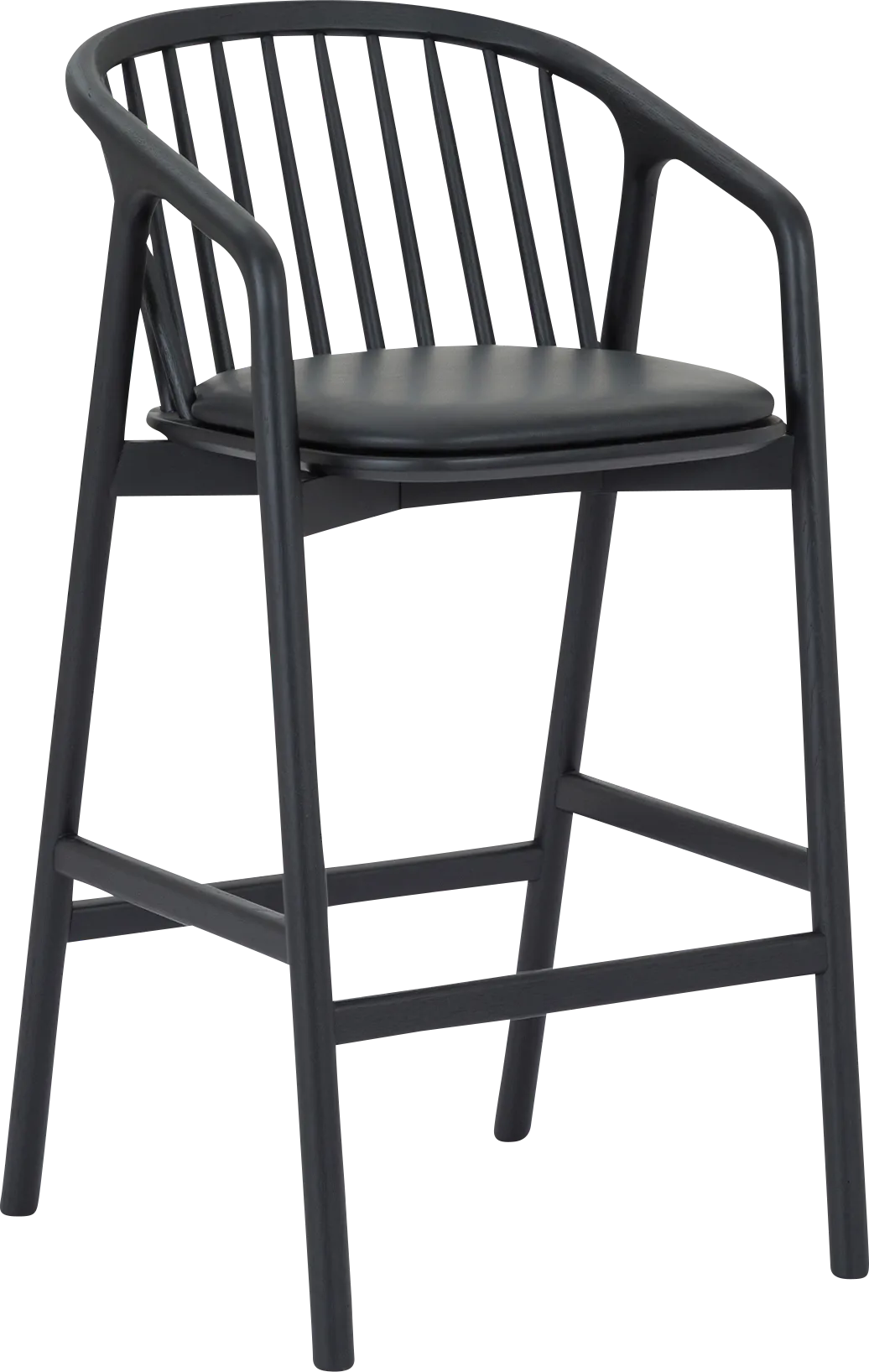 Savafait Black Barstool - Image 1