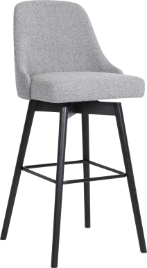 Minilita Gray Swivel Barstool