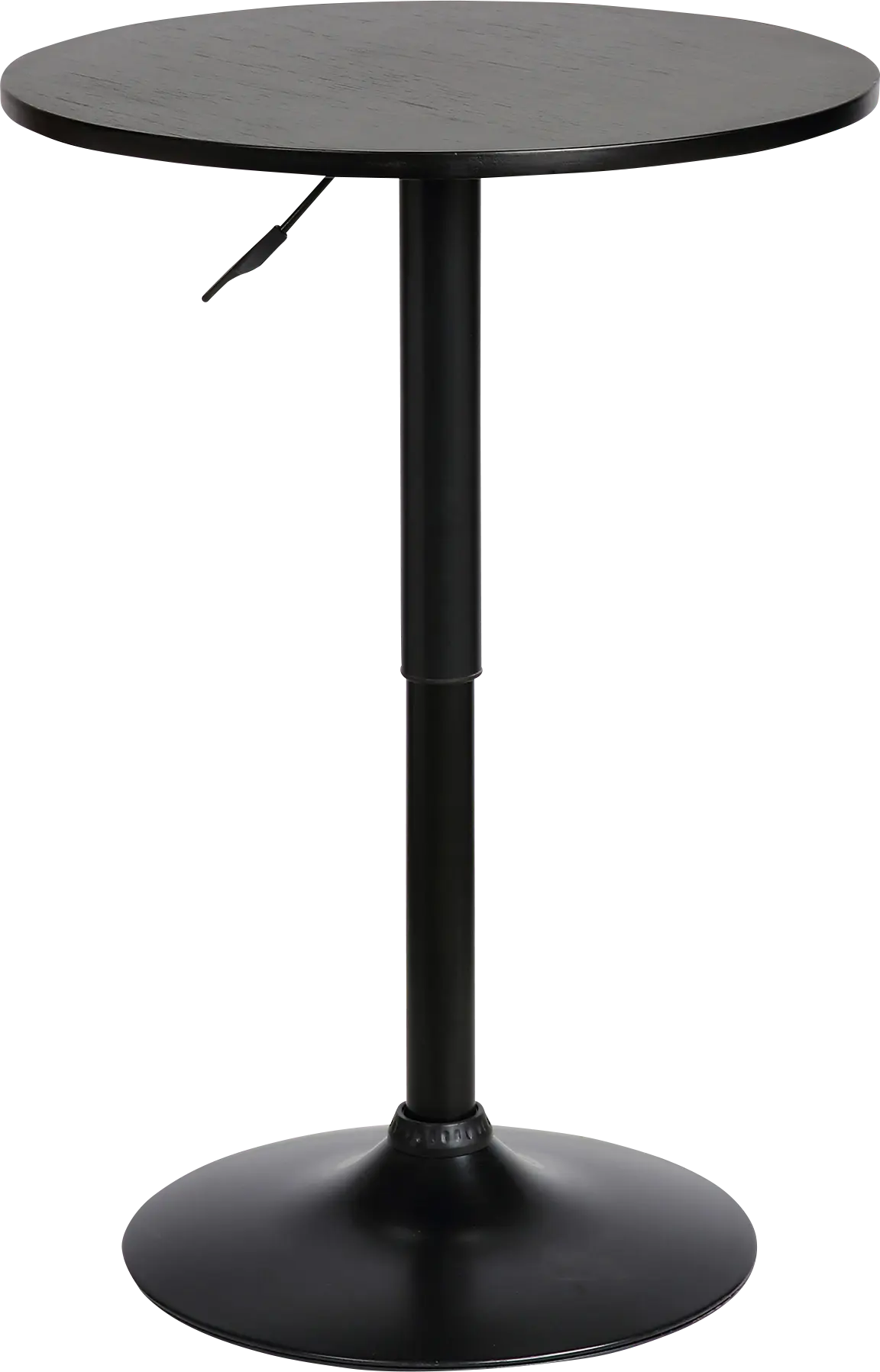 Outdoor Rihana Black Adjustable Pub Table