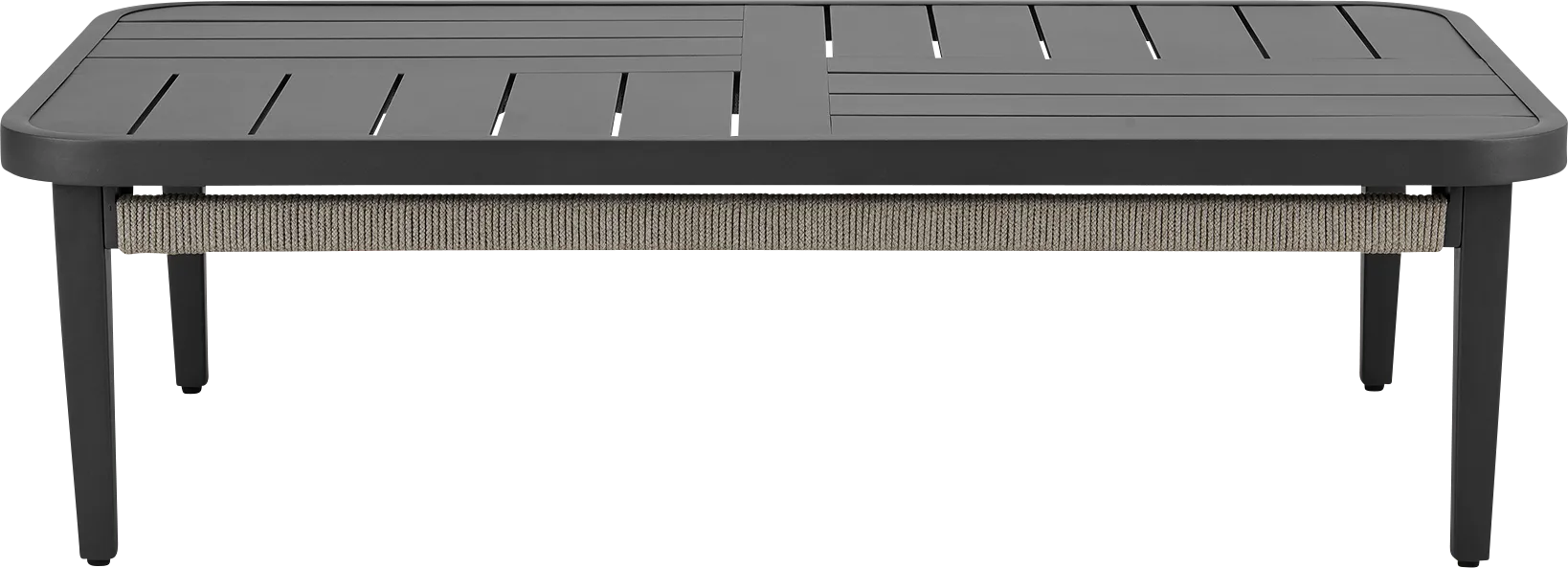 Outdoor Virdover Gray Cocktail Table - Thumbnail - Image 1