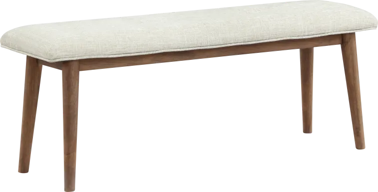 Wimbash Cream Dining Bench