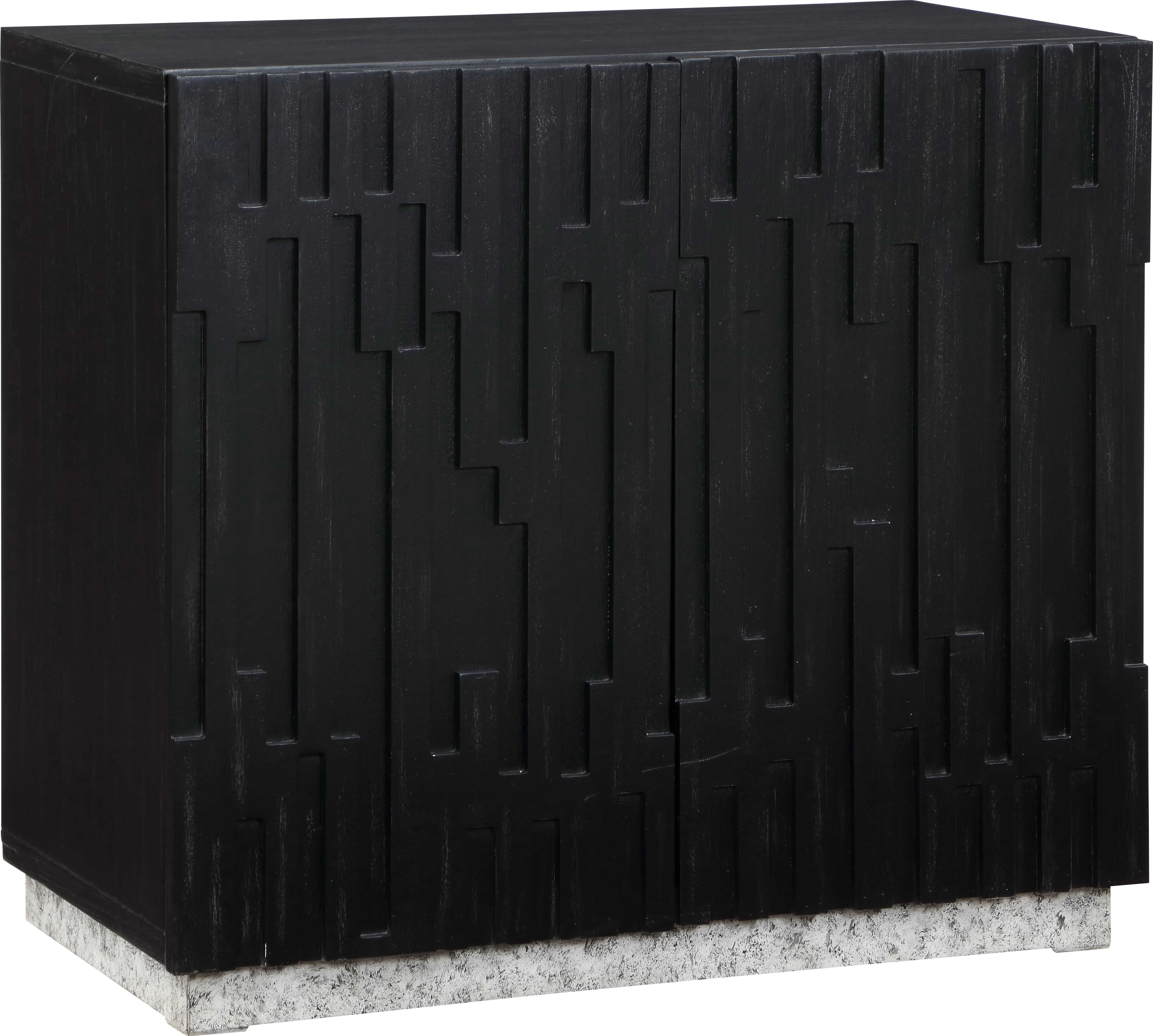 Trafford Black Accent Cabinet - Thumbnail - Image 1