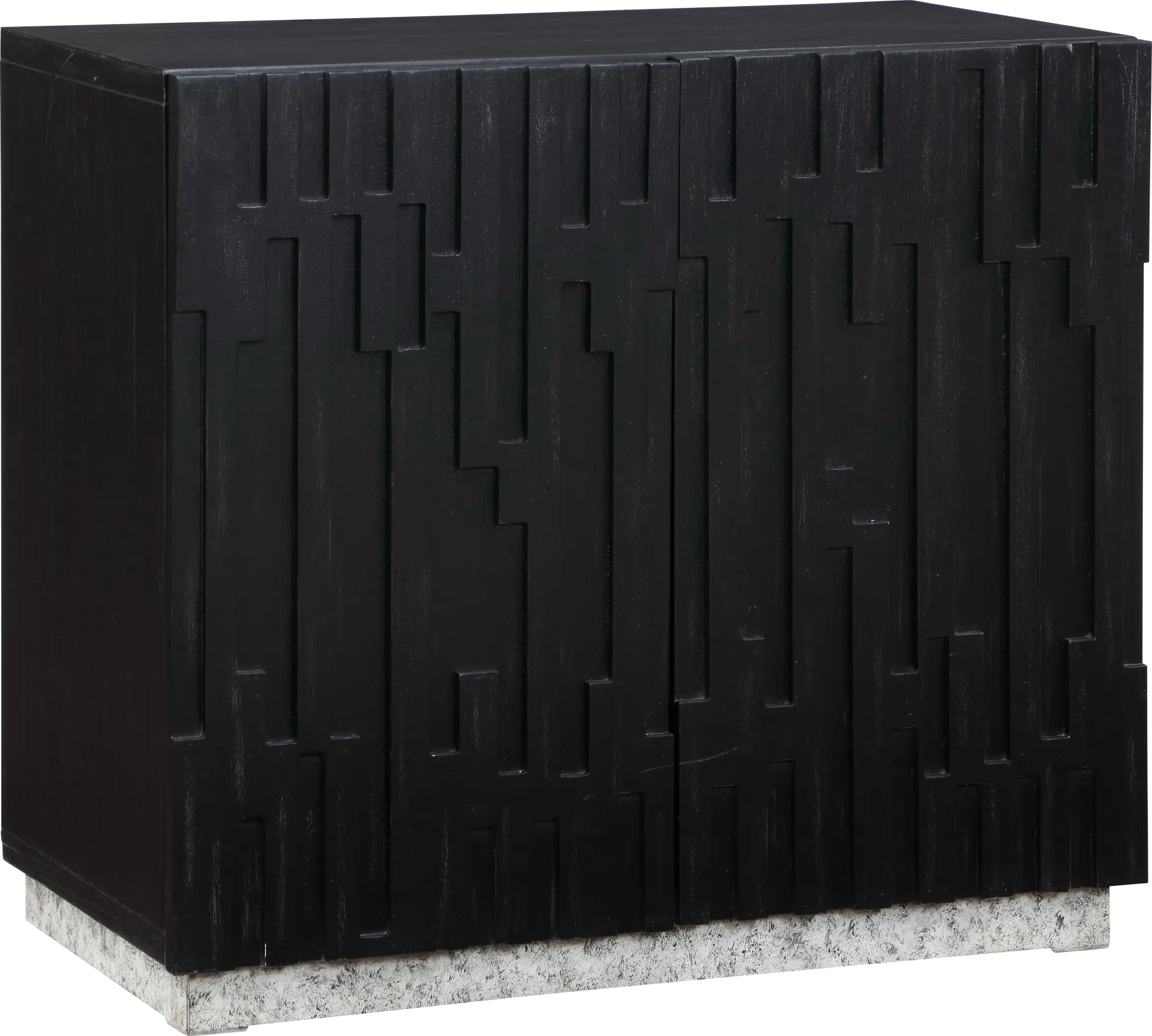 Trafford Black Accent Cabinet - Image 1