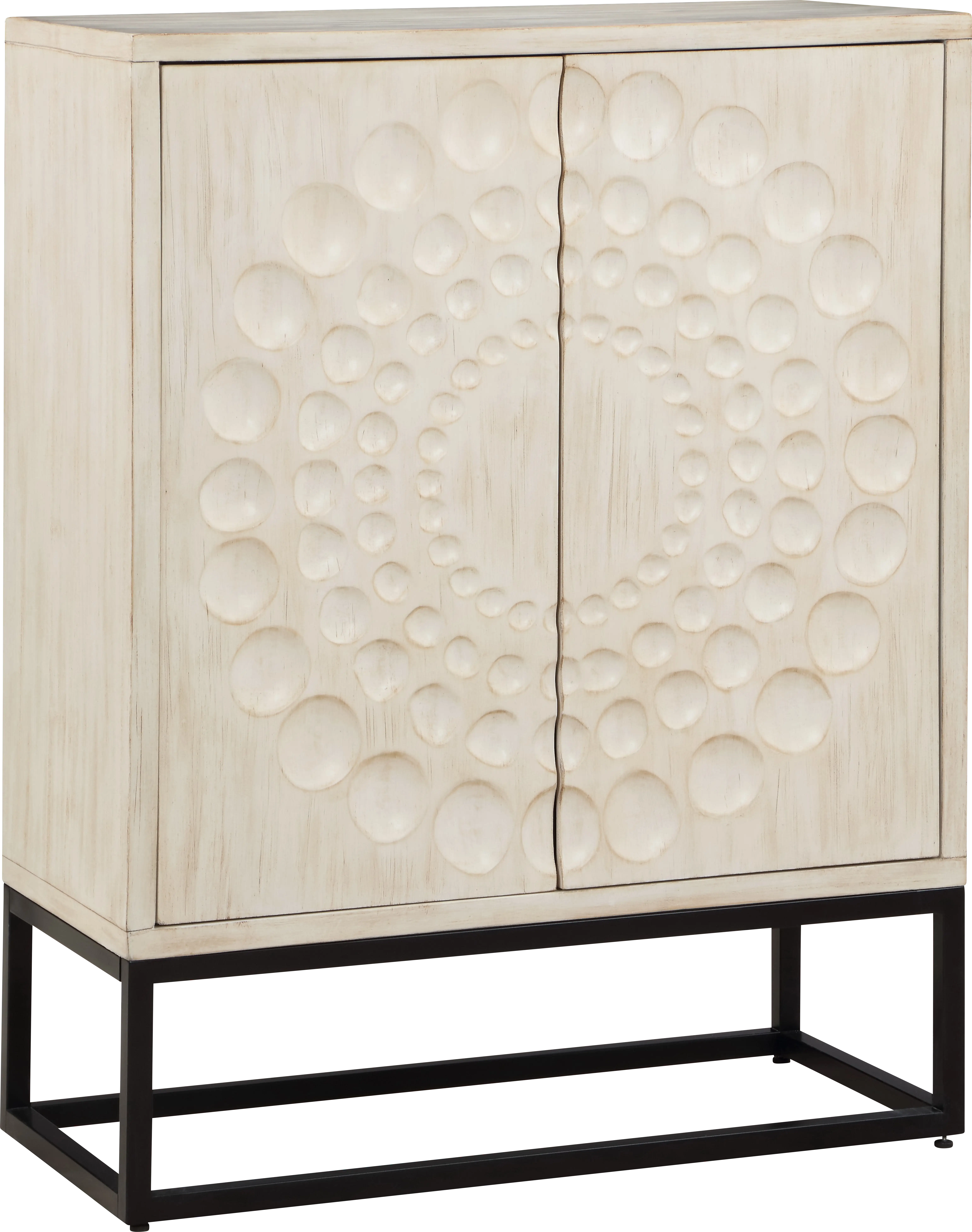 Sugden Cream Bar Cabinet - Thumbnail - Image 1