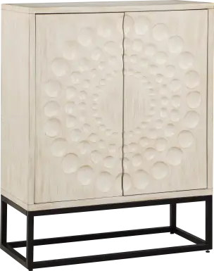 Sugden Cream Bar Cabinet