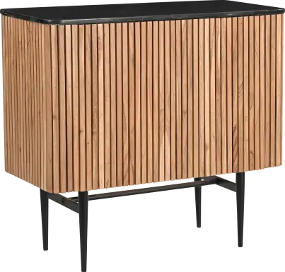 Wentwirth Black Accent Cabinet