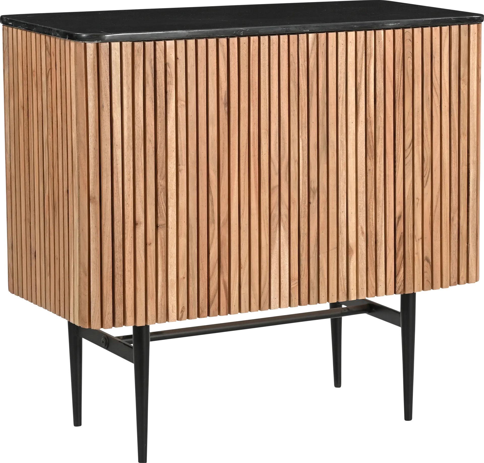 Wentwirth Black Accent Cabinet - Image 1