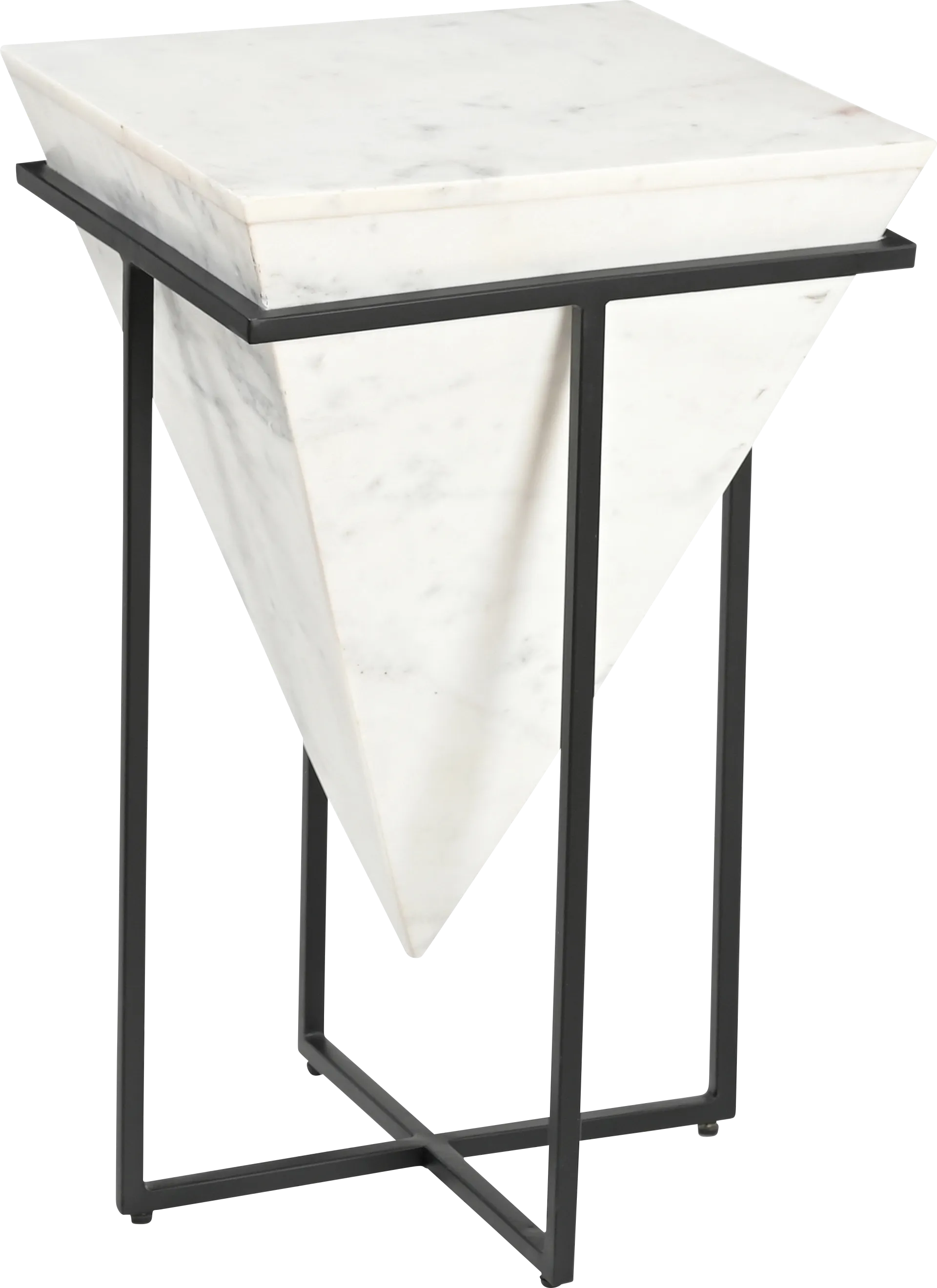 Watchells White Accent Table - Image 1