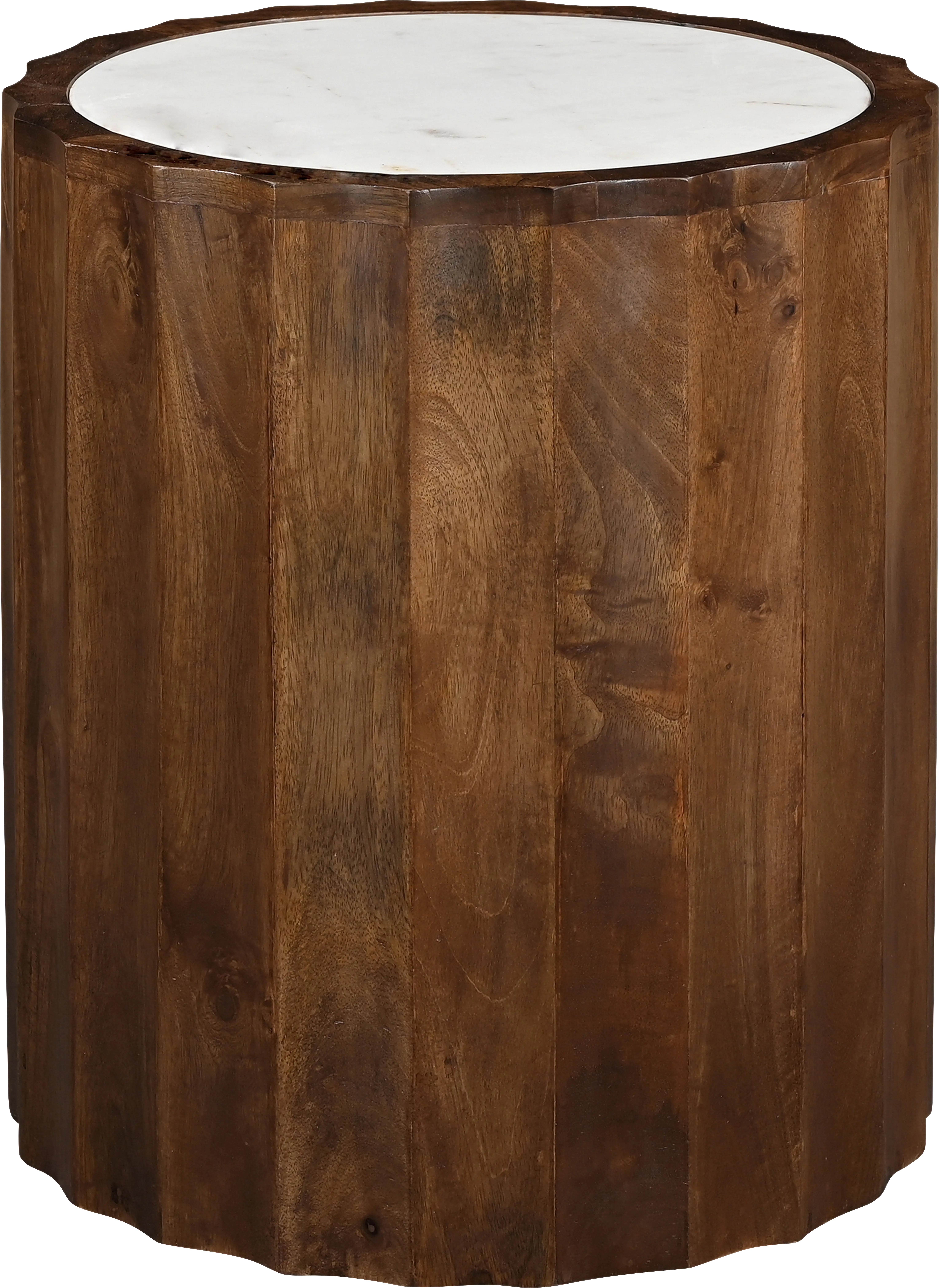 Stinsonville White End Table - Thumbnail - Image 1