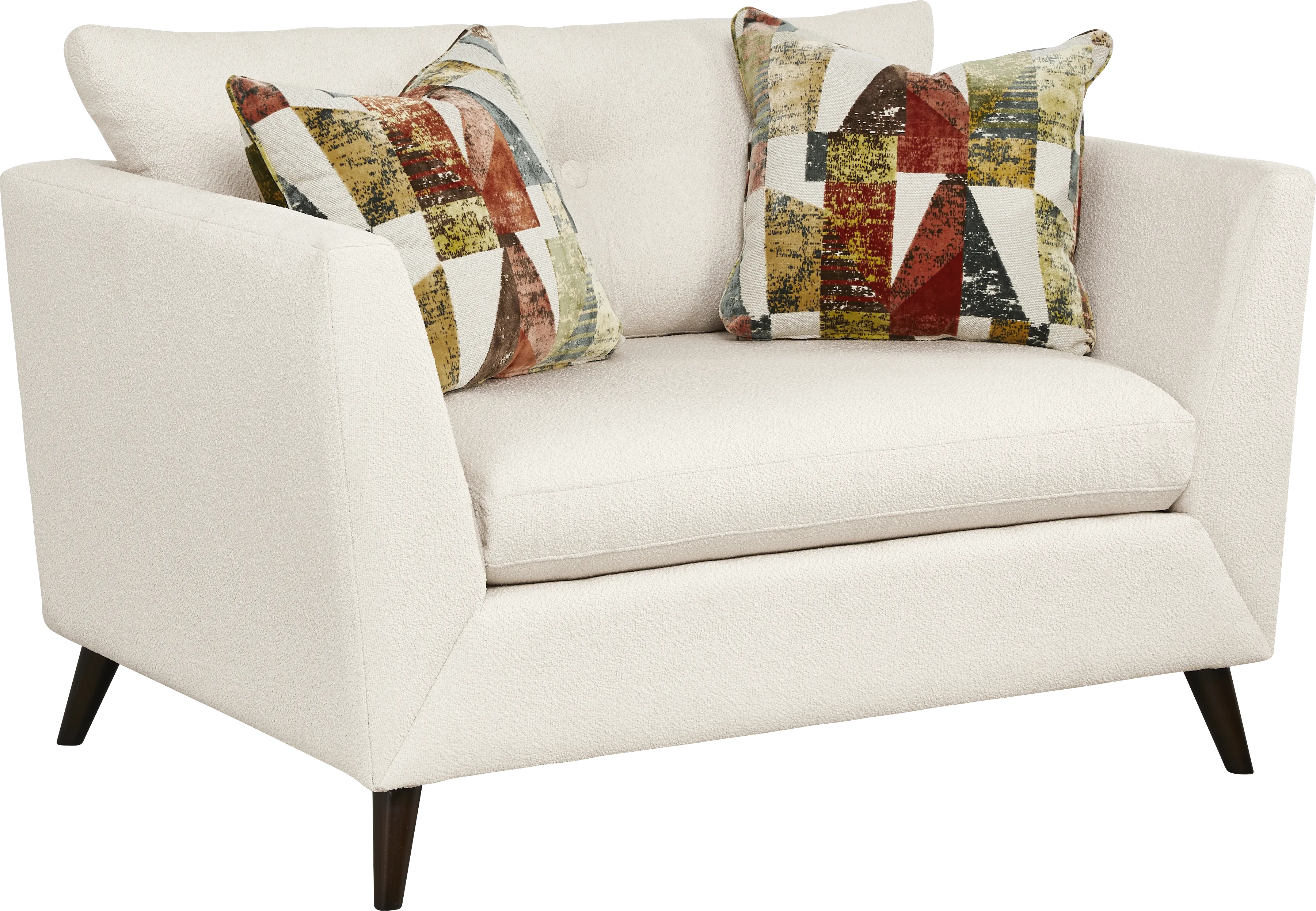 Copenhagen Ivory 8 Pc Living Room with Gel Foam Sleeper Sofa - Thumbnail - Image 7
