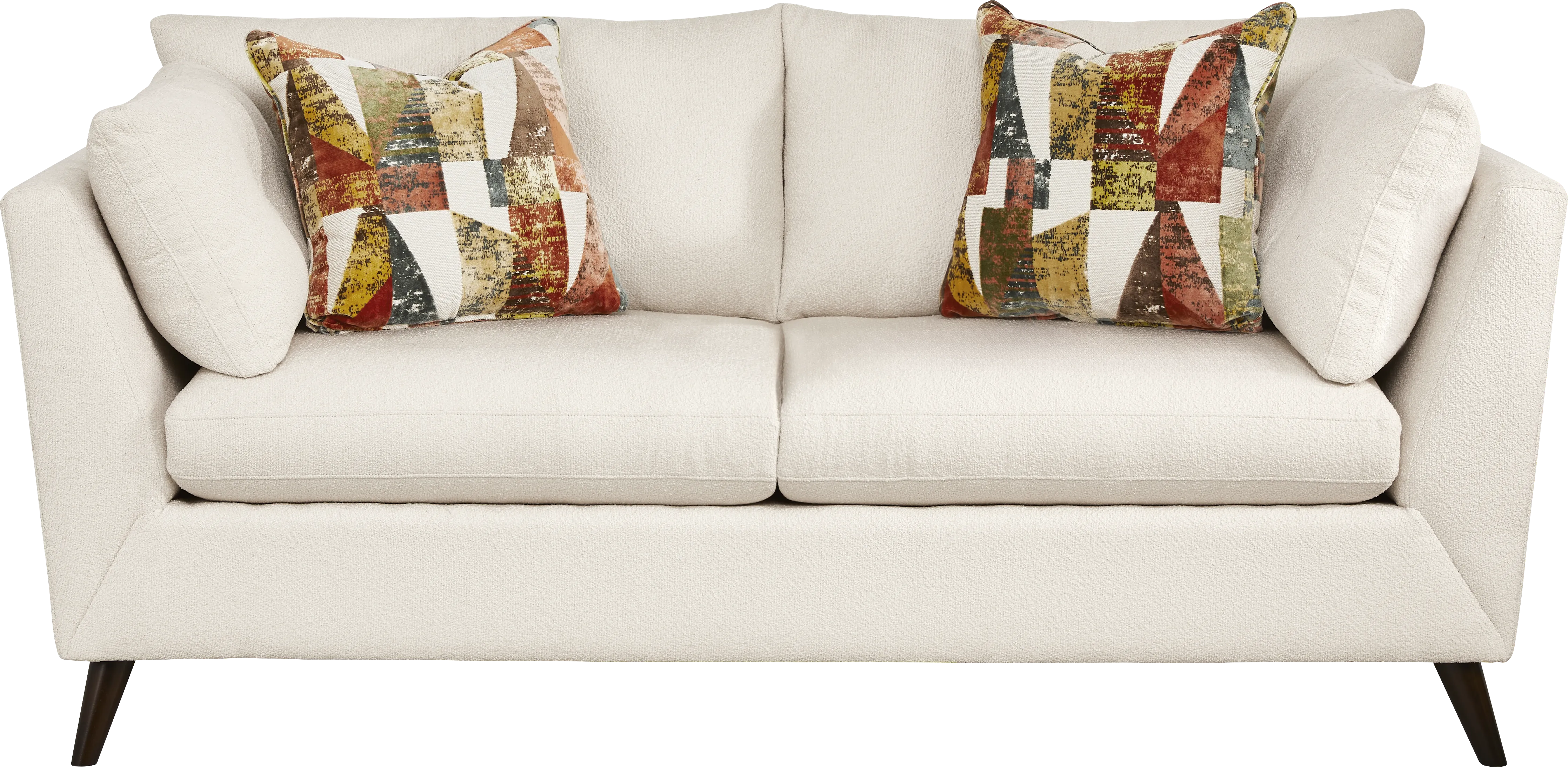 Copenhagen Ivory 7 Pc Living Room with Gel Foam Sleeper Sofa - Thumbnail - Image 6