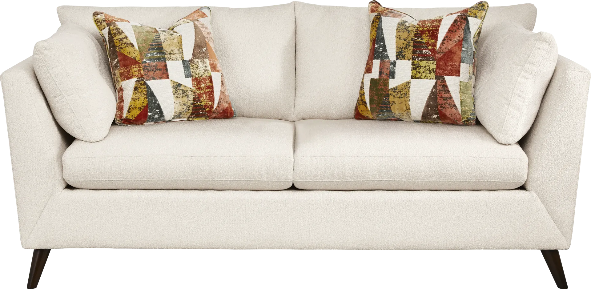 Copenhagen Ivory Loveseat - Image 1