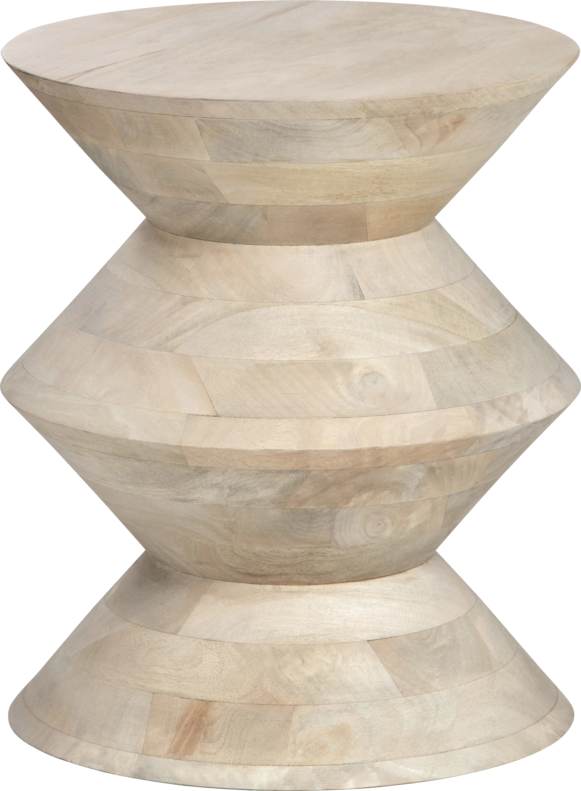 Lauhala Beige Accent Table