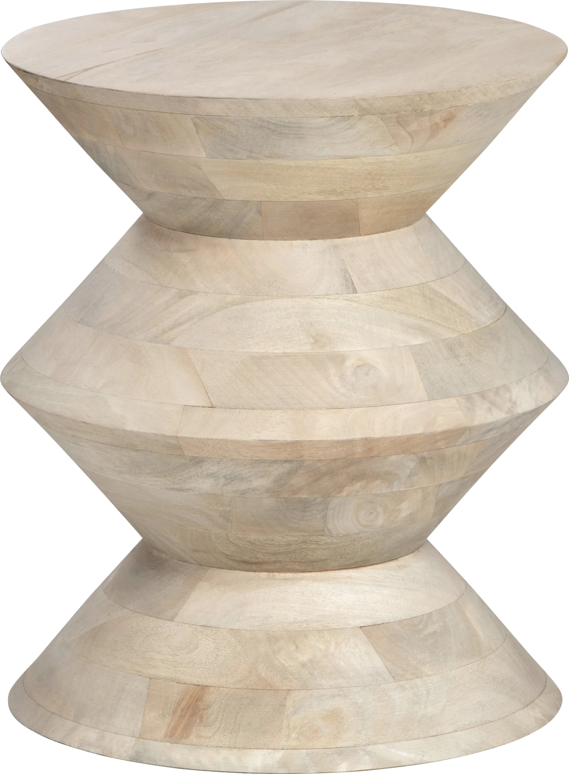 Lauhala Beige Accent Table - Image 1