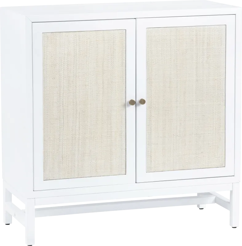Parkmont White Accent Cabinet