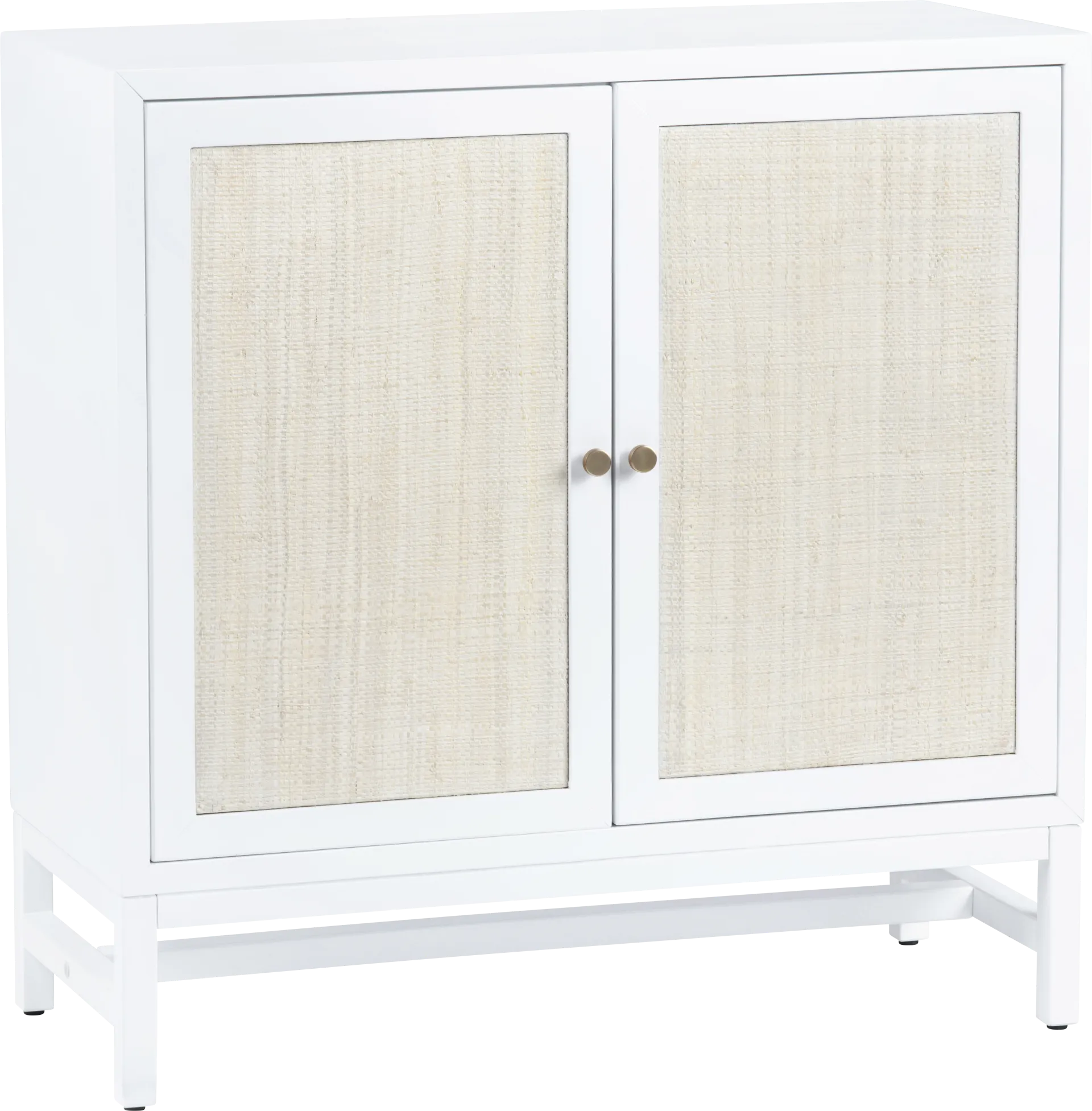 Parkmont White Accent Cabinet - Image 1
