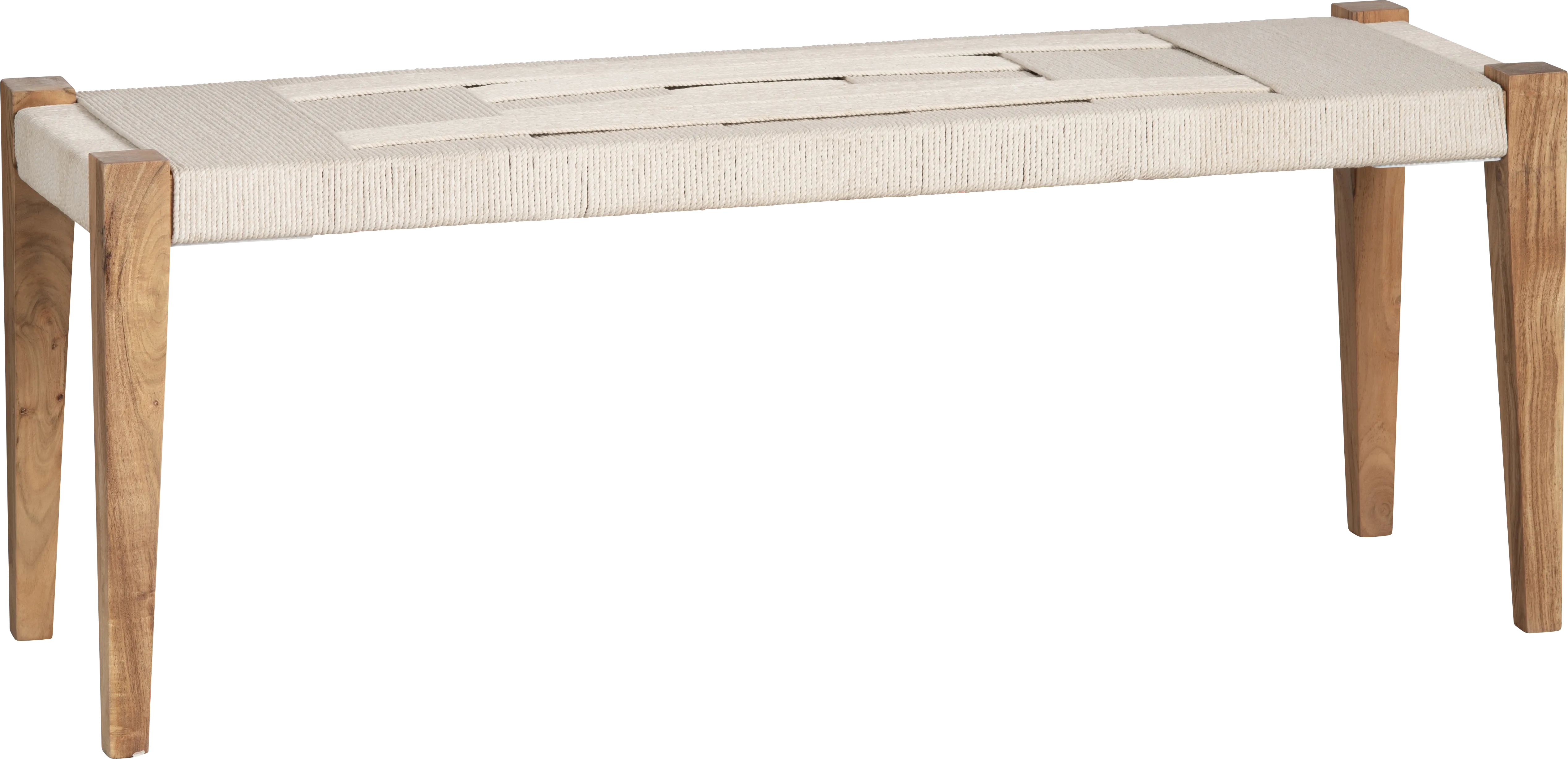 Willemite Brown Accent Bench - Thumbnail - Image 1