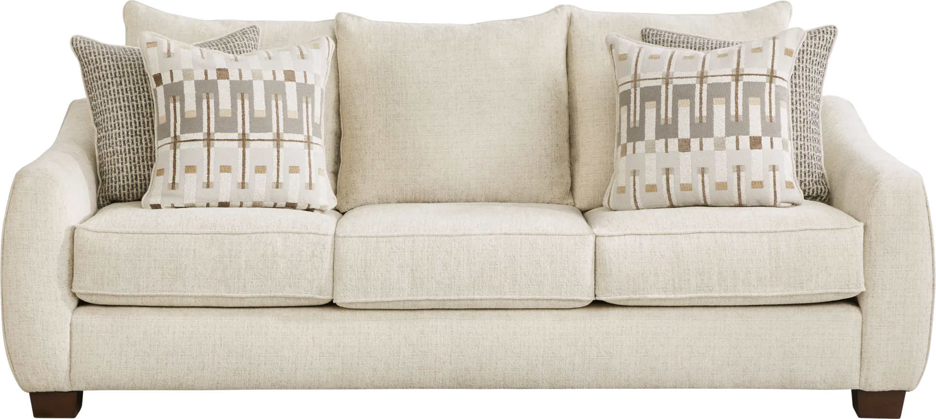 Fallon Ivory Sleeper Sofa - Image 1