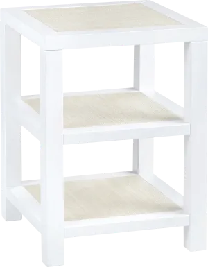 Parkmont White Accent Table