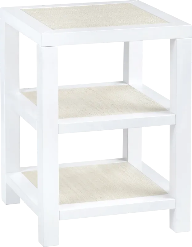 Parkmont White Accent Table