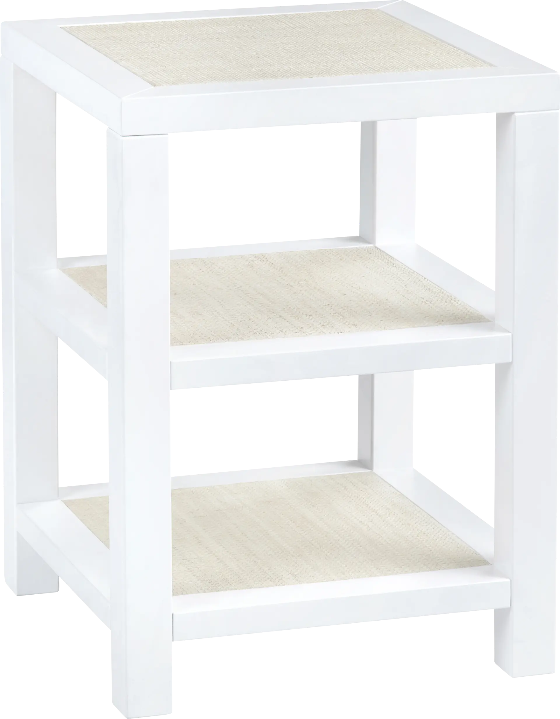 Parkmont White Accent Table