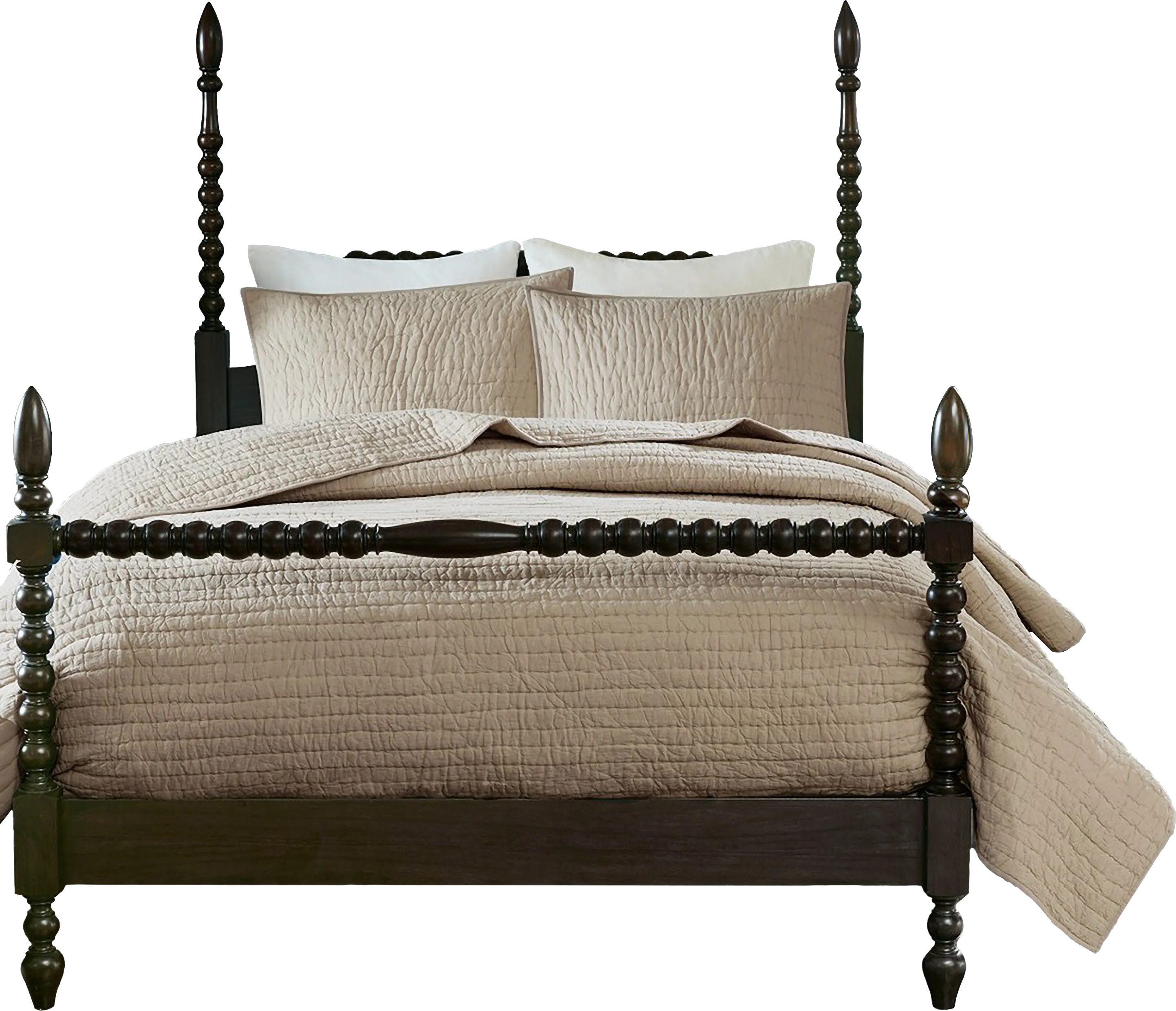 Dariox Beige 3 pc Full/ Queen Quilt Set - Thumbnail - Image 1