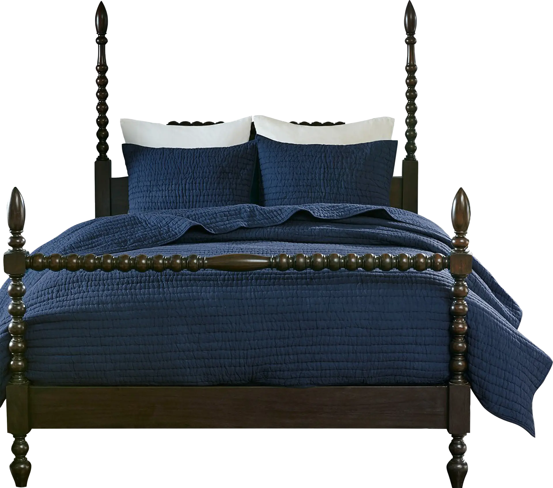 Dariox Blue 3 pc King Quilt Set