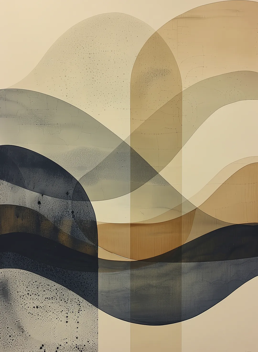 Baldonado Beige Artwork - Image 1