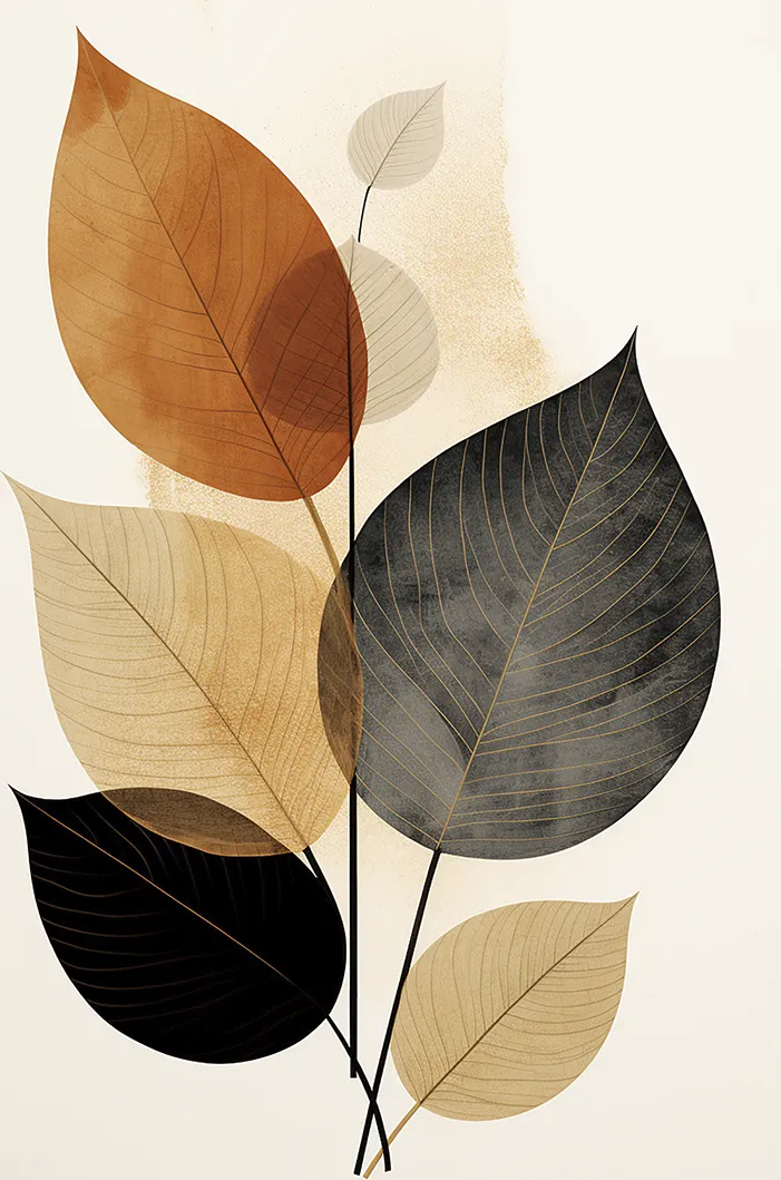 Focht Beige Artwork - Image 1