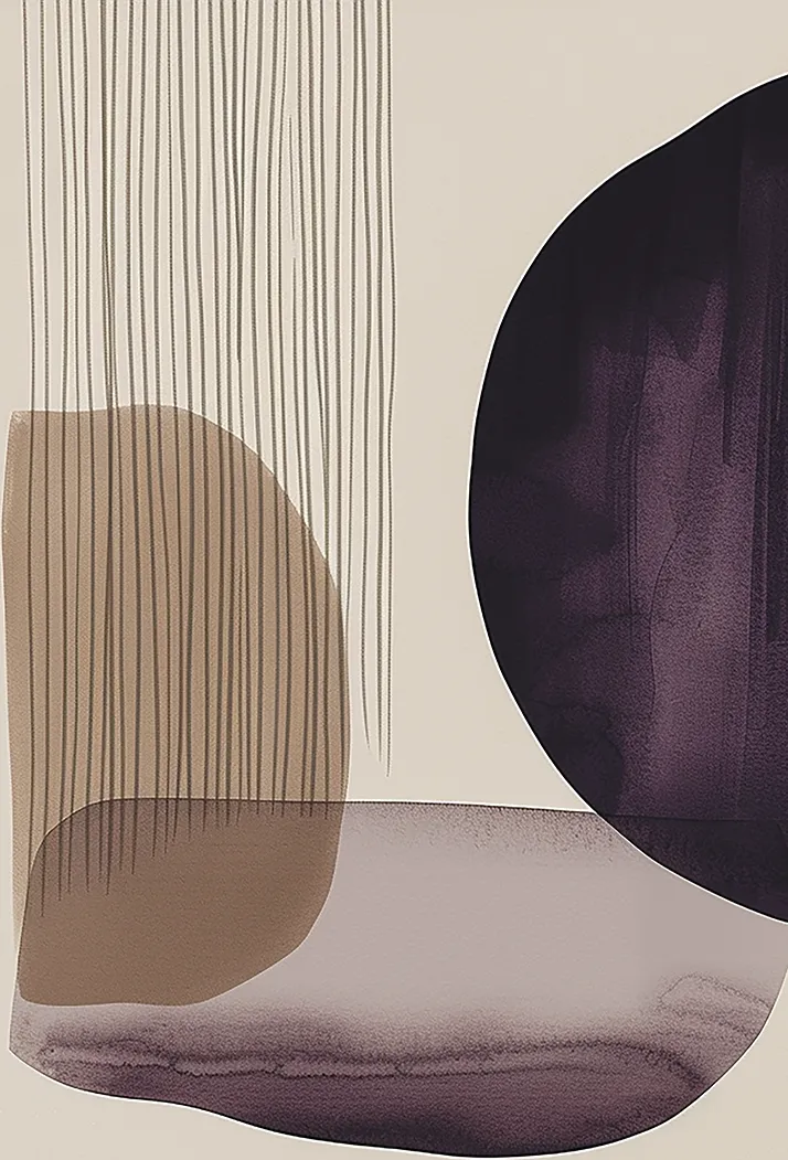 Chrislena Purple Artwork - Image 1