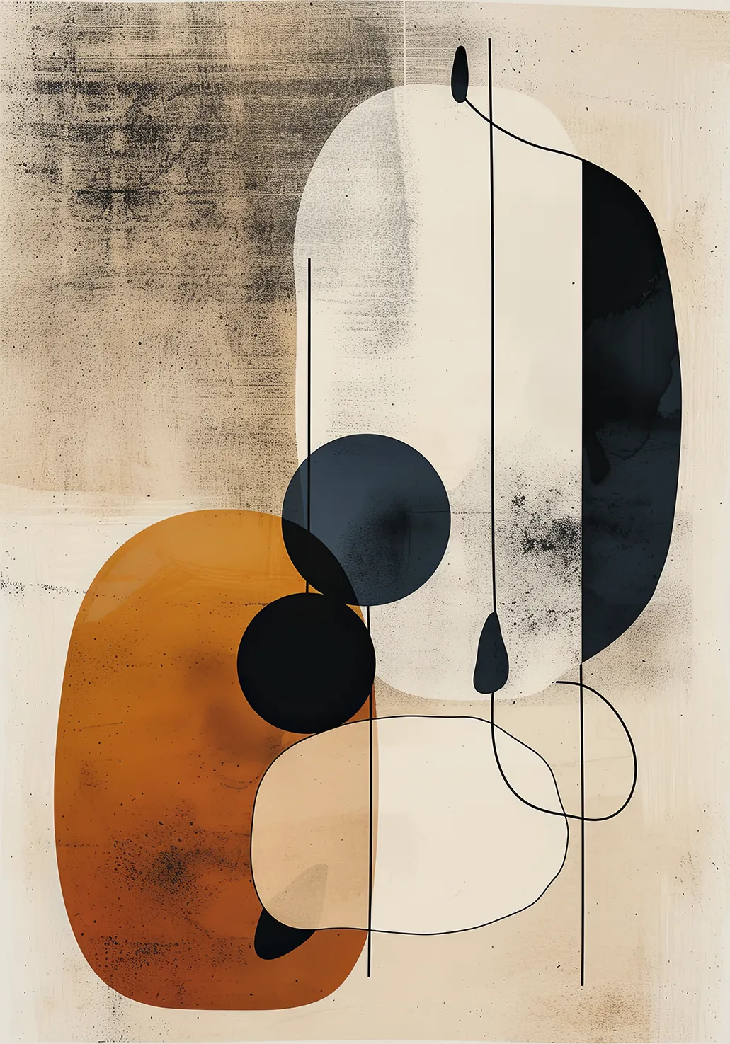 Corwen Orange Artwork - Image 1