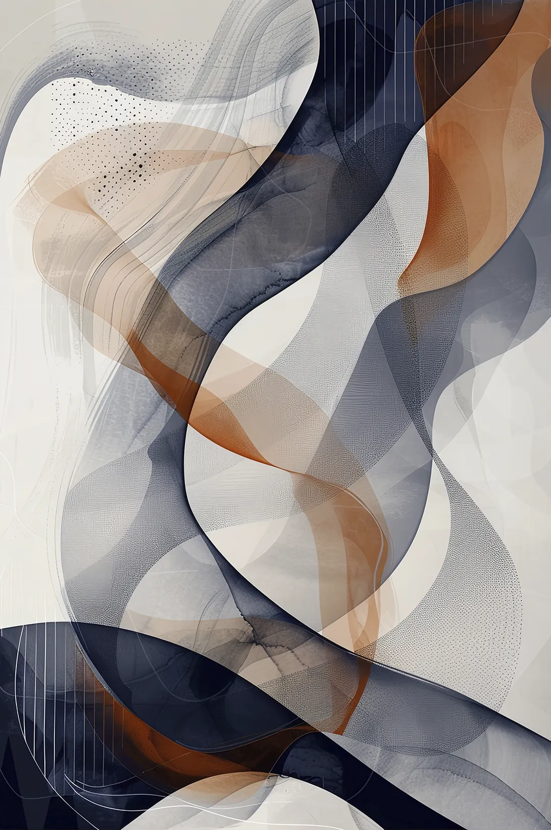 Debaptiste Blue Artwork - Image 1