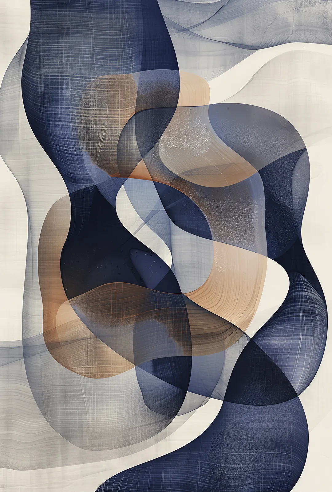 Genuardi Blue Artwork - Image 1