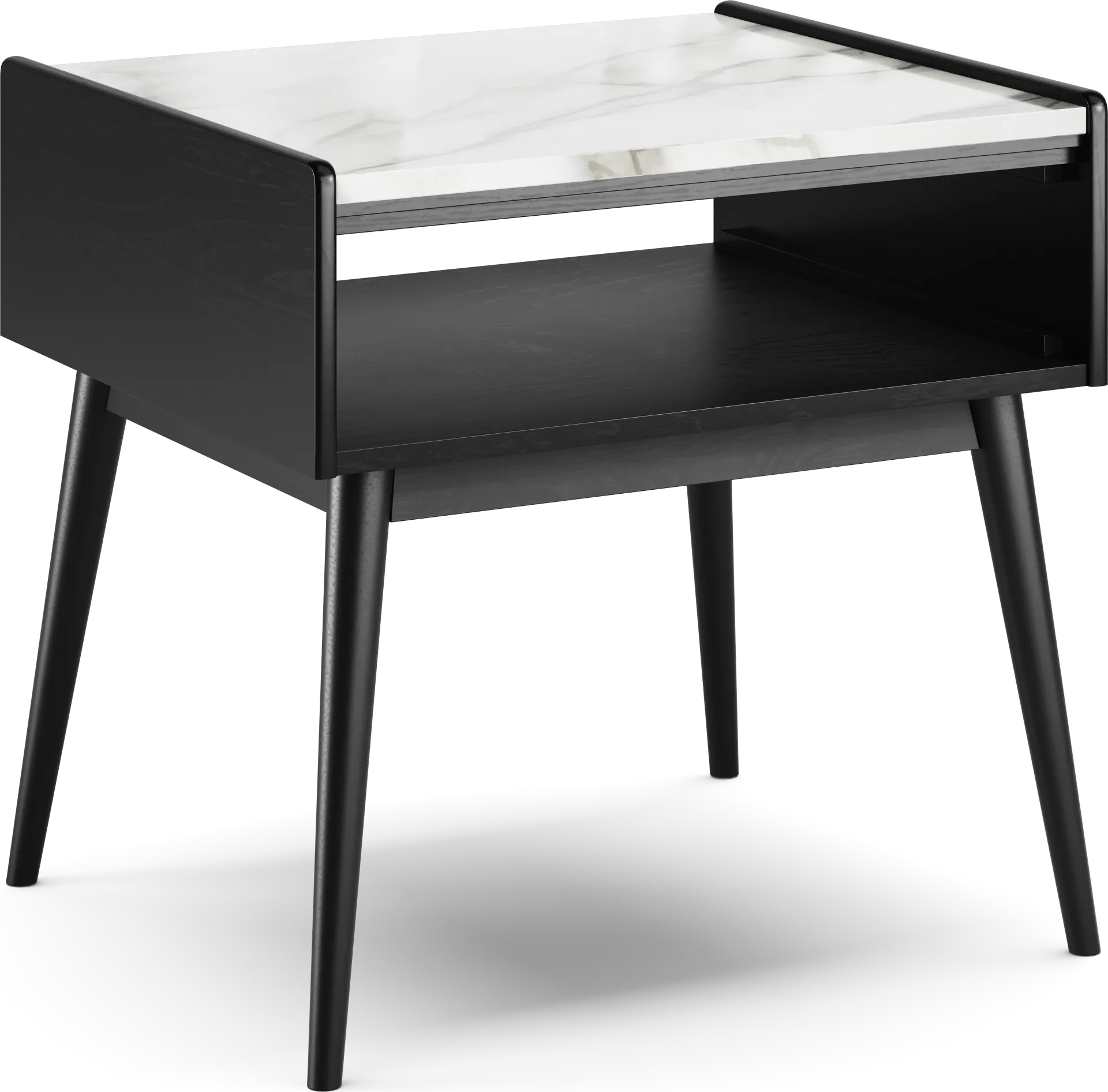 Lanette Black End Table - Image 1