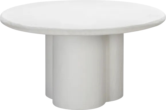 Mayfred White Dining Table