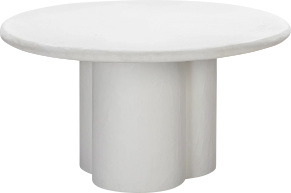 Mayfred White Dining Table