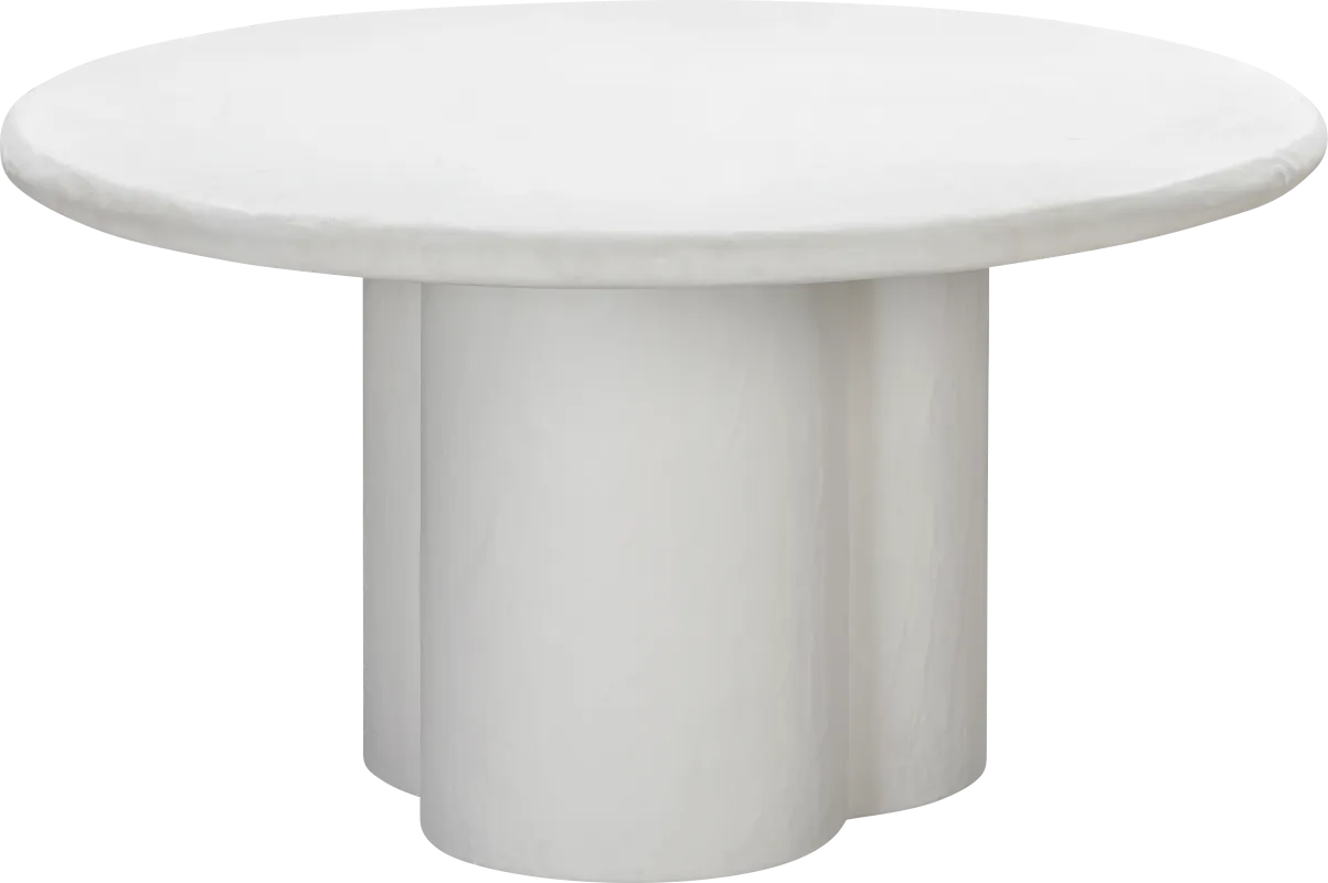 Mayfred White Dining Table